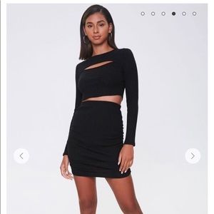 Black Skirt Set 🖤